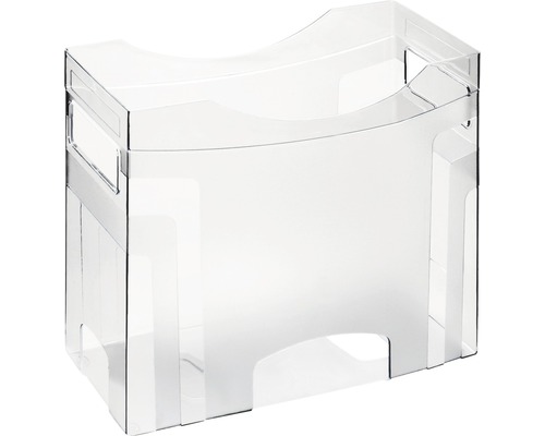Hängemappenbox Cube transparent
