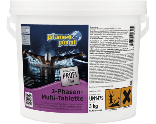 2-Phasen Multi Tabletten 250g/Stück 3kg