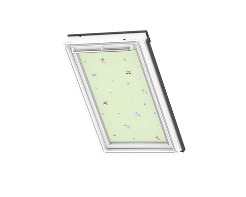 Dachfenster mit Sternenmuster für Kinderzimmer