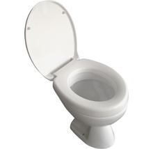 WC-Sitzerhöhung ADOB Novara weiß mit Absenkautomatik-thumb-1