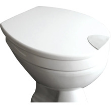 WC-Sitzerhöhung ADOB Novara weiß mit Absenkautomatik-thumb-0