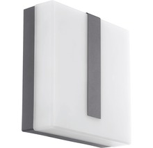 Quadratische Wandleuchte mit dekorativem Band