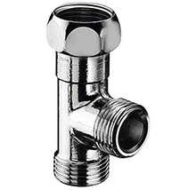 Eckventil mit drei Anschlüssen zur Wasserverteilung