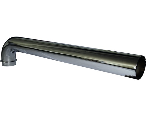 Viega Abgangsbogen 90 Grad 1 1/4" x 300 mm x Ø32 mm 5611-101 messing verchromt Abflussrohr aus Metall, gewinkelt