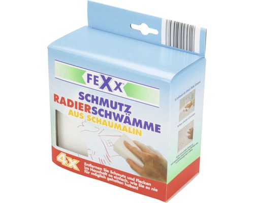 Schmutzradierschwamm Bümag FEXX, 4er Pack