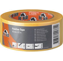 ROXOLID Fineline Tape Kreppband Washitape gold 48 mm x 50 m