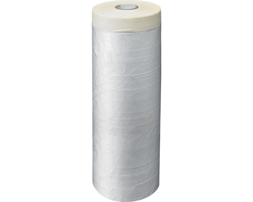 Abdeckfolie mit Abdeckband für Malerarbeiten