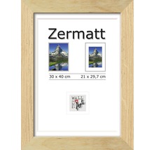 Bilderrahmen Holz Zermatt eiche 30x40 cm-thumb-0