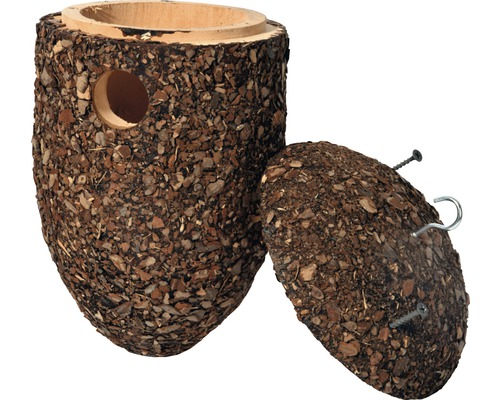 Vogelhaus aus Holz mit abnehmbarem Deckel