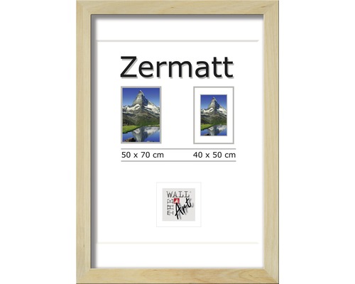 Bilderrahmen Holz Zermatt eiche 50x70 cm