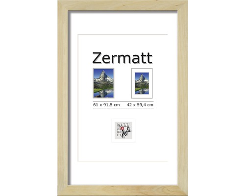 Bilderrahmen Posterrahmen Holz Zermatt eiche 61x91,5 cm