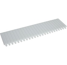Hager S35S Abdeckstreifen weiß 219 mm 12 Teileinheiten