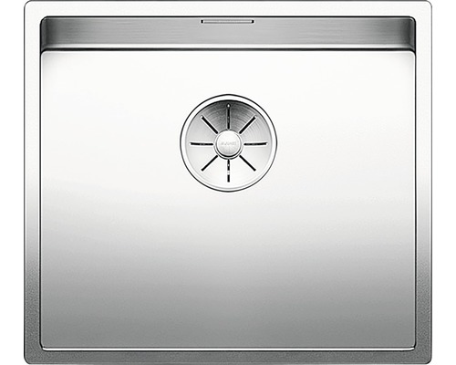 Spüle Blanco CLARON 450-U 490 x 440 mm edelstahl 521575 Spülbecken aus Edelstahl mit Abfluss