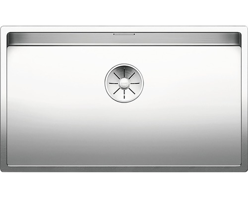 Spüle Blanco CLARON 700-U 740 x 440 mm edelstahl 521581 Spüle aus Edelstahl