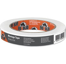 ROXOLID Montage Tape Montageband weiß 19 mm x 5 m
