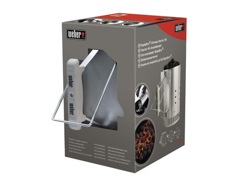 Weber Rapidfire Anzündkamin Starter-Set im Karton