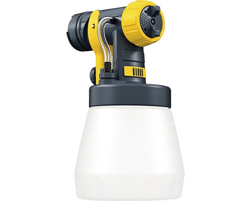 Farbsprühsystem mit Behälter für Farbe