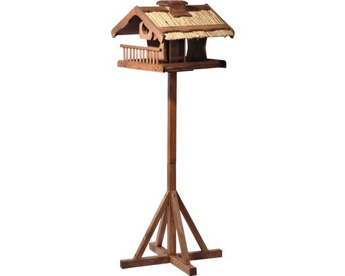 Vogelhaus aus Holz mit Ständer