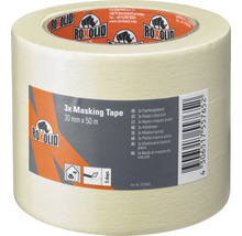 ROXOLID Masking Tape Kreppbandset beige 3 x 30 mm x 50 m-thumb-0