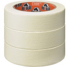 ROXOLID Masking Tape Kreppbandset beige 3 x 30 mm x 50 m-thumb-1
