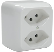 Doppelsteckdose für den Innenbereich