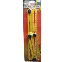 CON:P Parallellinienreißer 2 x 25 Zentimeter und 2 x 12 Zentimeter in Verpackung