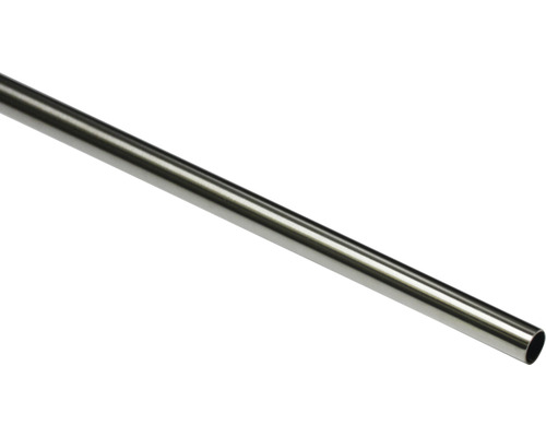 Gardinenstange New York edelstahl 120 cm Ø 12 mm Metallrohr