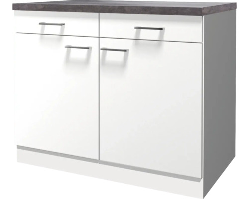 Demischrankschrank Flex Well Lucca cm HORNBACH | weiß 60 Breite