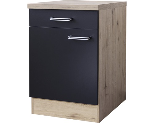 Unterschrank Flex Well Santo HORNBACH anthrazit Breite cm 60 