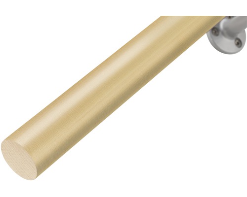 CHR Handlauf-Abschnitt Mit Passepartout – Pulverbeschichtetes Aluminium, Wandmontiert