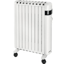 Elektroheizkörper mit Rollen für den mobilen Einsatz