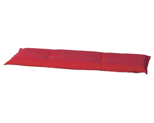 Auflage für Gartenbank Madison Panama 48 x 110cm Baumwolle-Polyester 3-Sitzer rot-0