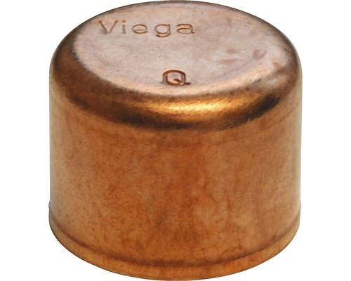 Viega Kappe 35mm Kupfer 109134