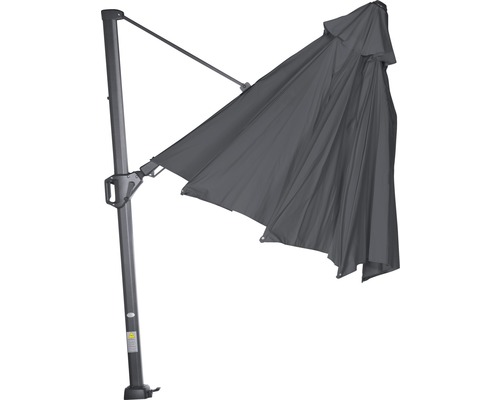 Grauer Ampelschirm