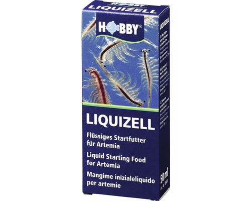 Startfutter für Artemia Hobby Liquizell 50 ml