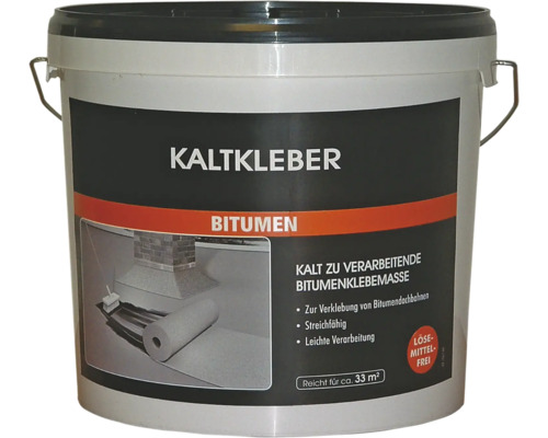 Kaltkleber Bitumen schwarz 10 kg