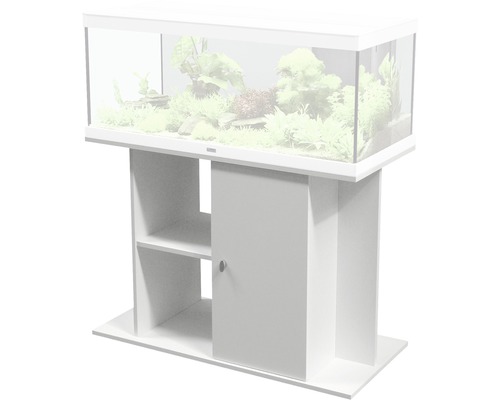 Aquarium Unterschrank aquatlantis Style 100x40x70 cm weiß Aquarium mit Unterschrank
