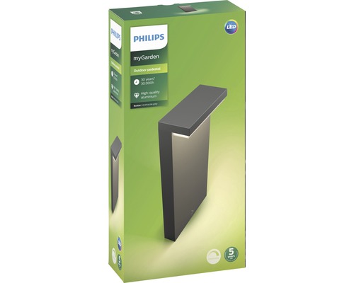 Verpackung einer Philips myGarden Sockelleuchte für den Außenbereich