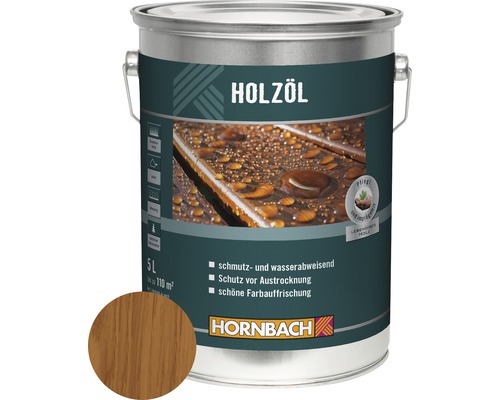 HORNBACH Teak Holzöl 5 l