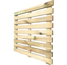 Holz Sichtschutzzaun Element aus Holzlatten