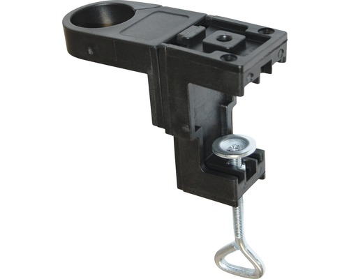 Tischhalterung mit Schraubzwinge