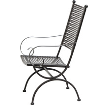 Gartenstuhl MBM Romeo Elegance Eisen marrone