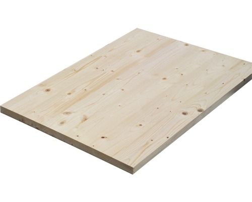 Leimholzplatte Fichte A/B 18x250x800 mm Leimholzplatte Fichte A/B 18x250x800 mm