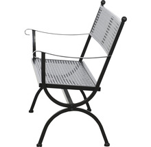 Gartenbank aus Metall