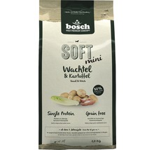 Bosch Soft Mini Wachtel und Kartoffel Hundefutter 1 Kilogramm