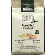 Hundefutter trocken Bosch Soft Mini Wachtel & Kartoffel 2,5 kg