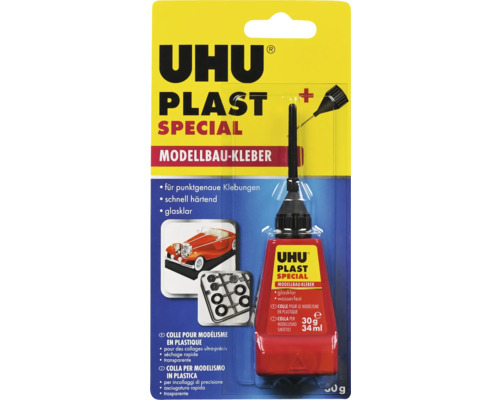 UHU Modellbaukleber Plast Spezial 30 g UHU Modellbaukleber Plast Spezial 30 g