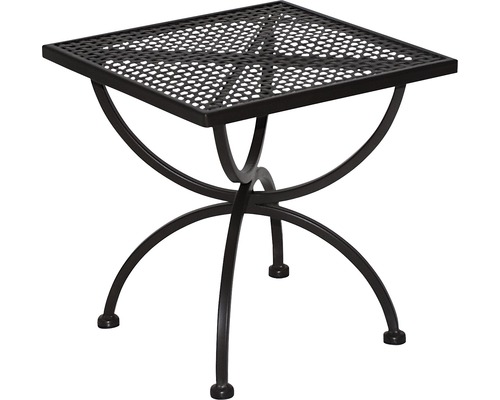 Beistelltisch MBM Romeo Eisen 50 x 50 x 50 cm marone