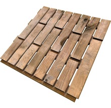 Holzfliese 60 x 60 cm, Kesseldruckimprägniert