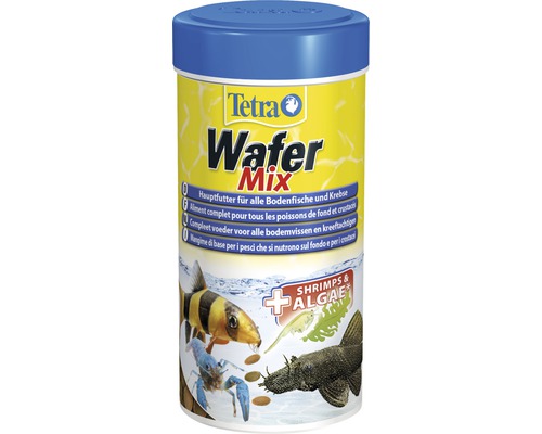 Great Deals on Fish Food Tabs at zooplus: Tetra WaferMix Variety Wafers